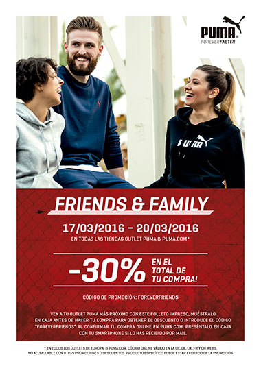 | FRIENDS & FAMILY - Centro Comercial The