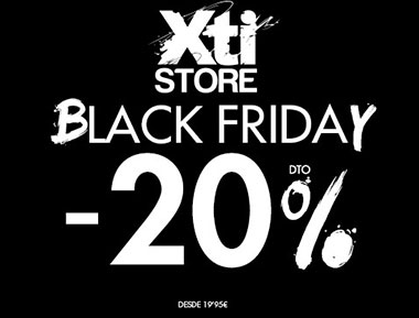 XTI | #BLACKFRIDAY Centro Comercial The Outlet Alicante