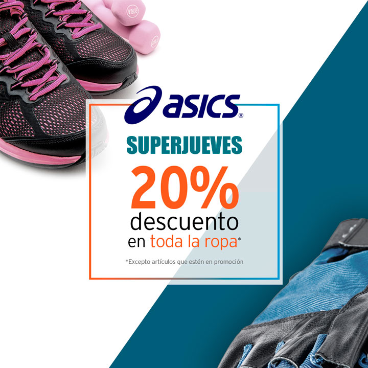 ASICS | #SUPERJUEVES - Centro Comercial The Outlet Stores Alicante