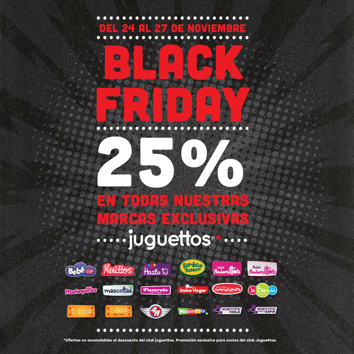 JUGUETTOS | BLACK FRIDAY - Centro Comercial The Outlet Stores Alicante