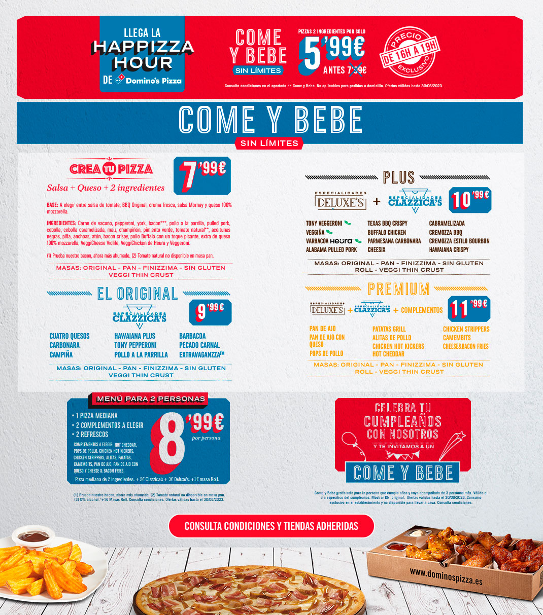 DOMINO'S PIZZA | COME Y BEBE - Centro Comercial The Outlet Stores Alicante