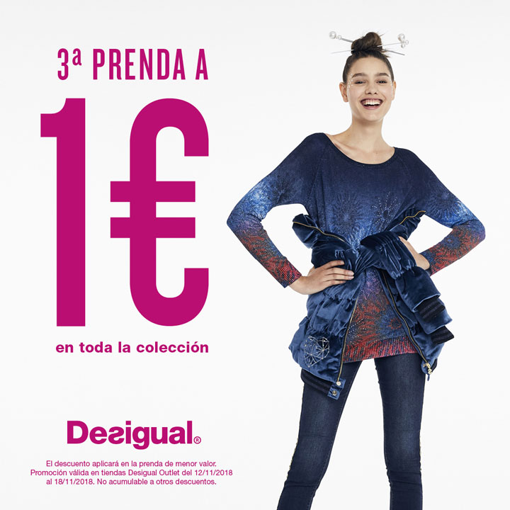 DESIGUAL | PROMOCIÓN Centro Comercial The Outlet Stores