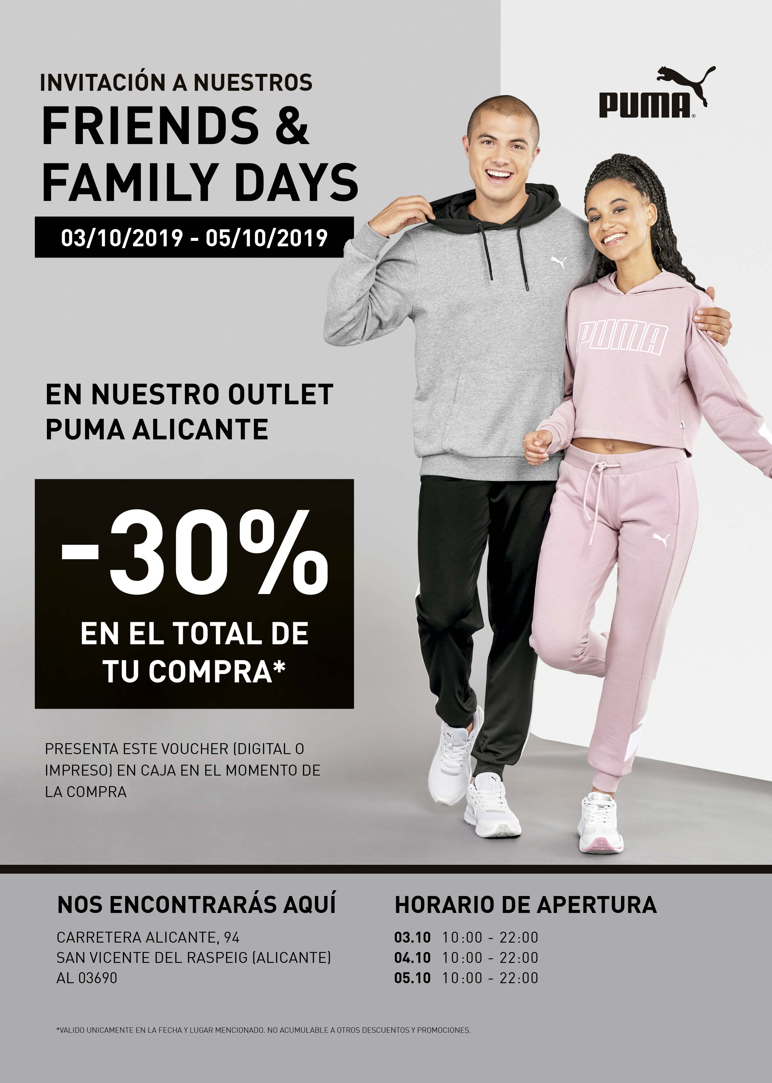 tienda puma outlet san vicente