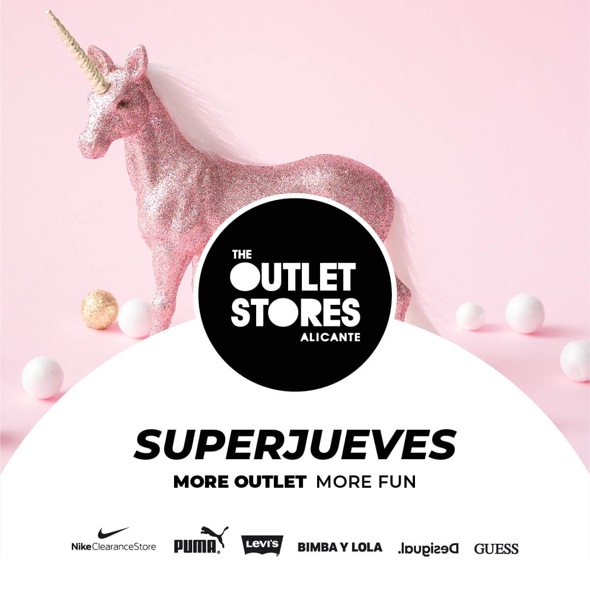 Acostumbrar pañuelo Asimilar SUPERJUEVES - Centro Comercial The Outlet Stores Alicante