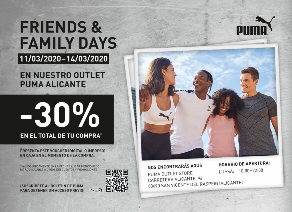 envío Todo el tiempo Avispón PUMA | PROMOCIÓN - Centro Comercial The Outlet Stores Alicante