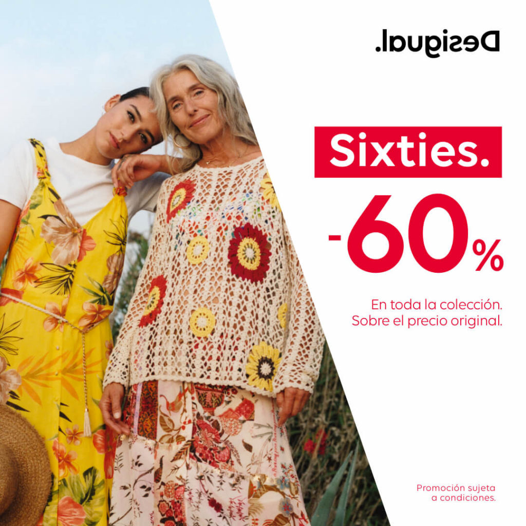 Imagen de promoción Sixties de Desigual