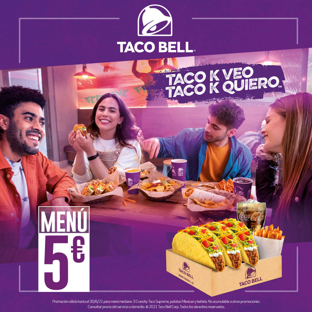 TACO BELL PROMOCIÓN Centro Comercial The Outlet Stores Alicante