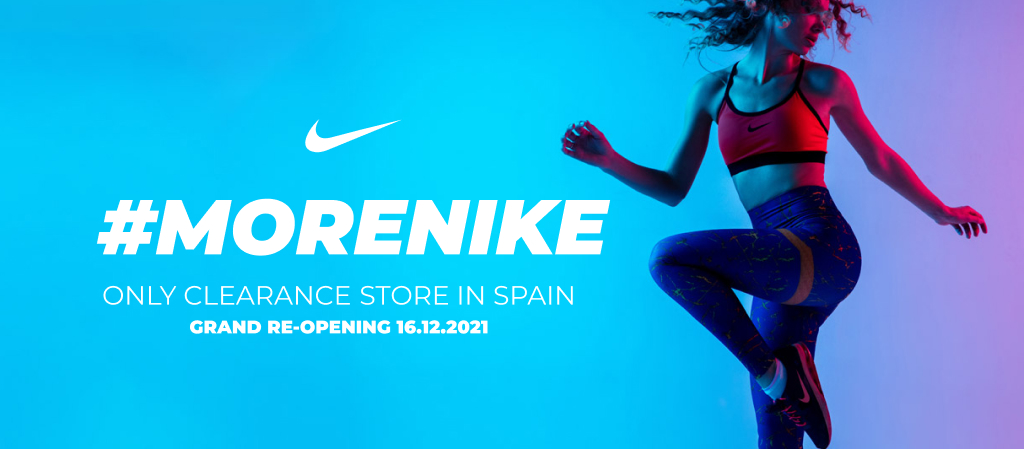 Nike Clearance the only one in province of Alicante and the whole of Spain - The Outlet Stores Alicante